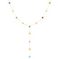 Gemstone Tears long necklace - booshie-accessories