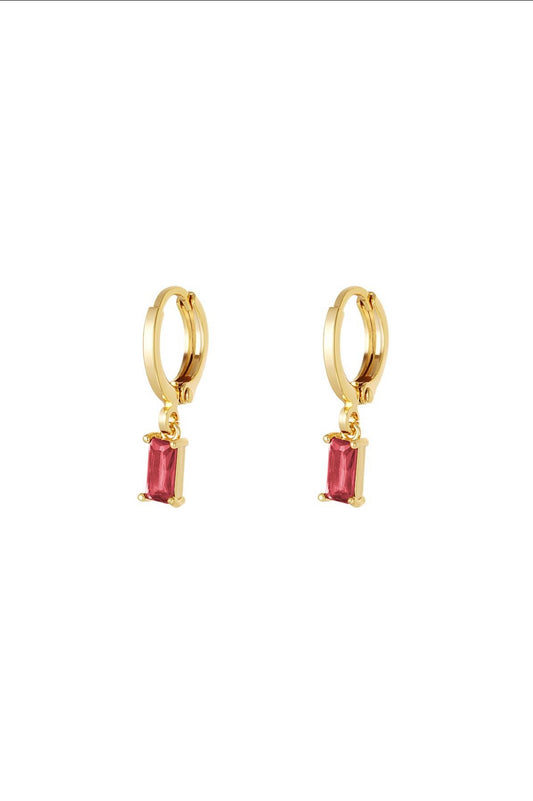 Gentle gemstone earrings - booshie-accessories