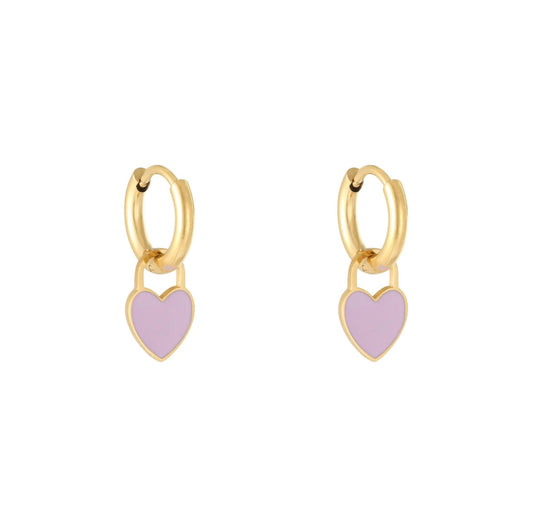 Pastel Heart earrings - booshie-accessories