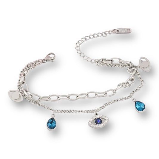 Crystal Mosaic Bracelet - booshie-accessories