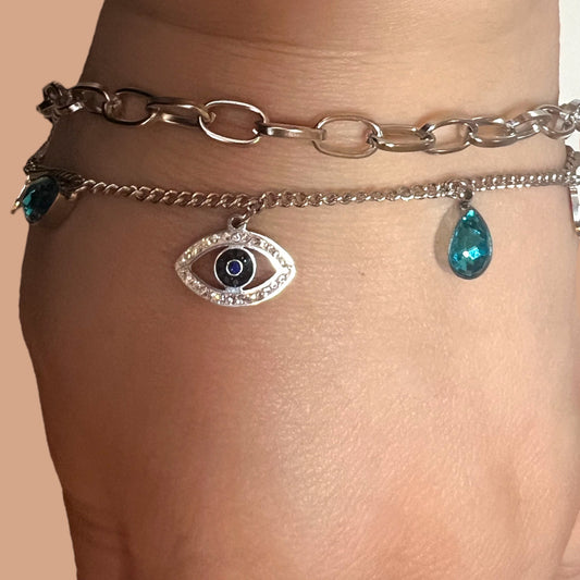 Crystal Mosaic Bracelet - booshie-accessories