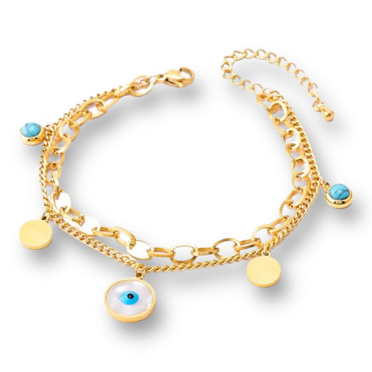 Blue Eye Bracelet - booshie-accessories