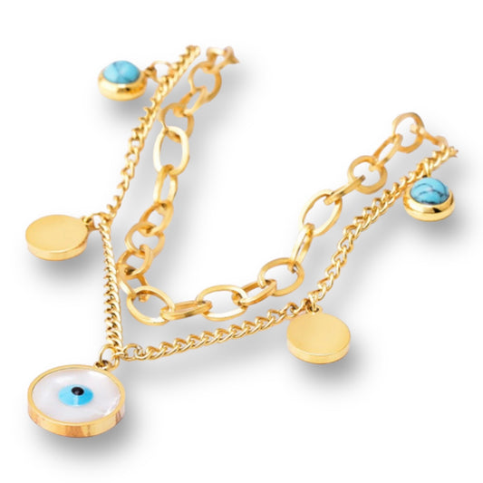 Blue Eye Bracelet - booshie-accessories